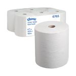 Kleenex Ultra Rolled Wht Hand Towels Pk6