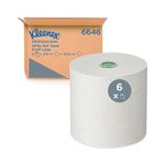 Kleenex 1Ply H/Twl E-Rll Lrg Wht Pk6