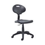 Ff Jemini Factory Chair Pu Black