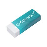 Qconnect White Pvc Eraser