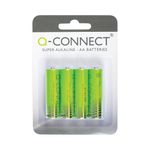 Q Connect Aa Batteries Pk4