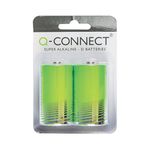 Q Connect D Batteries Pk2
