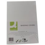 Qconnect Comb Bndr Cvr Lthr Pk100 Wht A4