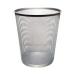 Qconnect Mesh Waste Basket Slv Kf00849