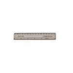 Q Connect Ruler 15Cm Clear