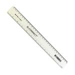 Q Connect Ruler 30Cm Clear