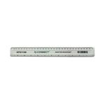 Q Connect Ruler Shatterproof 30Cm White