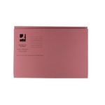 Q Connect Sqcut Folder Mediumweight Pink