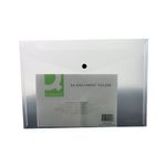 Q Connect Doc Folder Plastic A4 Clr Pk12