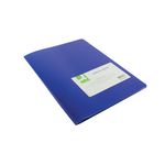 Q Connect Display Book 10Pocket Blue
