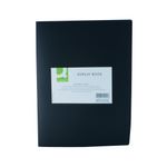 Q Connect Display Book 20Pocket Black