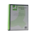 Q Connect Presentation Book 60Pkt Black