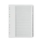 Q Connect Index 1-31 Polyprop White
