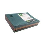 Q Connect Sq/Cut Fldr Md/Wt Fc Ass Pk100