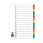 Q-Connect Index 1-15 Brd Multi Pk10