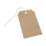 Q Connect Strung Tags 146X73Mm Bf Pk1000