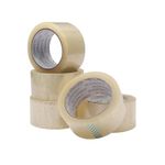 Clear Packing Tape 48Mm X 66M Pack 6
