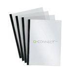 Q Connect Slide Binder Cover Kit Black