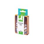Q Connect Drawing Pins Pk120 White Pk10