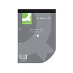 Q Connect Refill Pads A4 Plain 80 Leaf