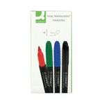 Q Connect Cd/Dvd Markers Assorted Pk10