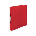Q Connect Ring Binder Frosted Asst Pk12