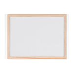 Q Conn Whiteboard Woodframe 30X40Cm