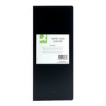 Q Connect Name Cardholder Pk96 Cards Blk