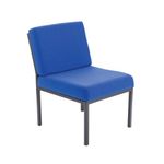 Ff Jemini Blue Reception Chair