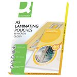 Q Connect Lamg Pouch A5 80Mic Pk100