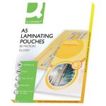 Q Connect Lamg Pouch A5 80Mic Pk100