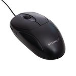 Q Connect Scroll Wheel Mouse Silv/Black