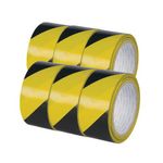 Qconnect Hazard Tape 48Mmx20M Ylw/Blk