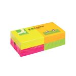 Q Connect Quick Notes 75X75 Neon Rainbow