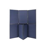 Q-Connect Display Brd 7Pnl Blue/Grey