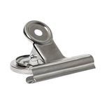 Q-Connect Mag Grip Clip 50Mm Slv Pk3