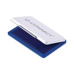 Q-Connect Stamp Pad Mtl Case Lge Blu