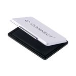 Qconnect Large Stamp Pad Metal Case Blk