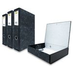 ** Boxfile Foolscap Black Pack 10