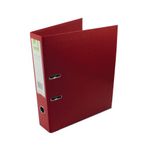 Q Leverarch File Fc Polyprop Red