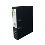 Q Leverarch File Paperbacked Fc Black
