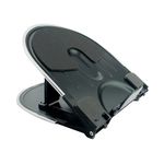 Q Connect Aluminium Laptop Stand Black