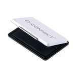 Qconnect Medium Stamp Pad Metal Case Blk