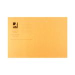Q Connect Sq/Cut Fldr L/Weight Fc Orange