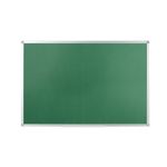 Q Connect Noticeboard 6X4 Alum Grn