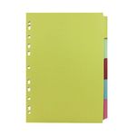 Q-Connect A4 5 Part Subject Divider Pk50
