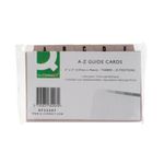 Q Guidecards 5X3 A-Z Buff