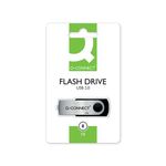 Q-Connect 8Gb Usb Flash Drive White