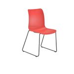 Jemini Flexi Skid Chair 530Mm Red
