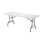 Ff Jemini 1830Mm Folding Rect Table Whit